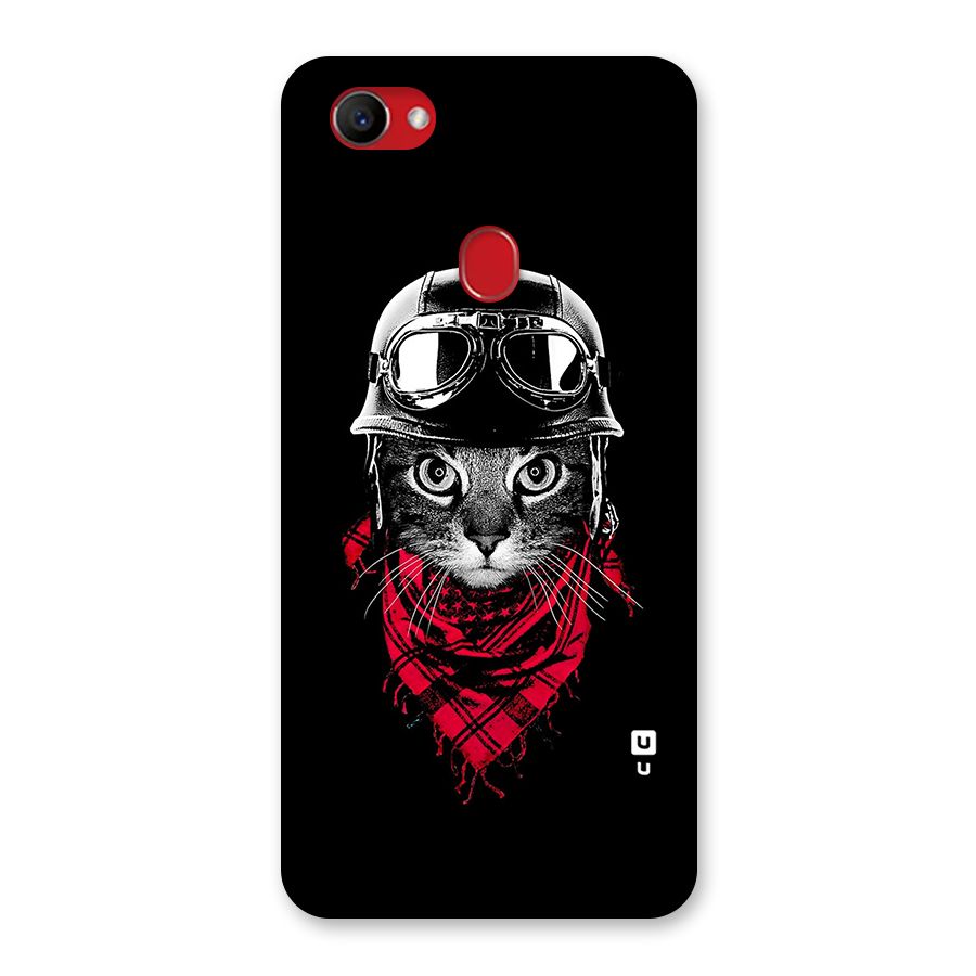 Cool Biker Cat Back Case for Oppo F7