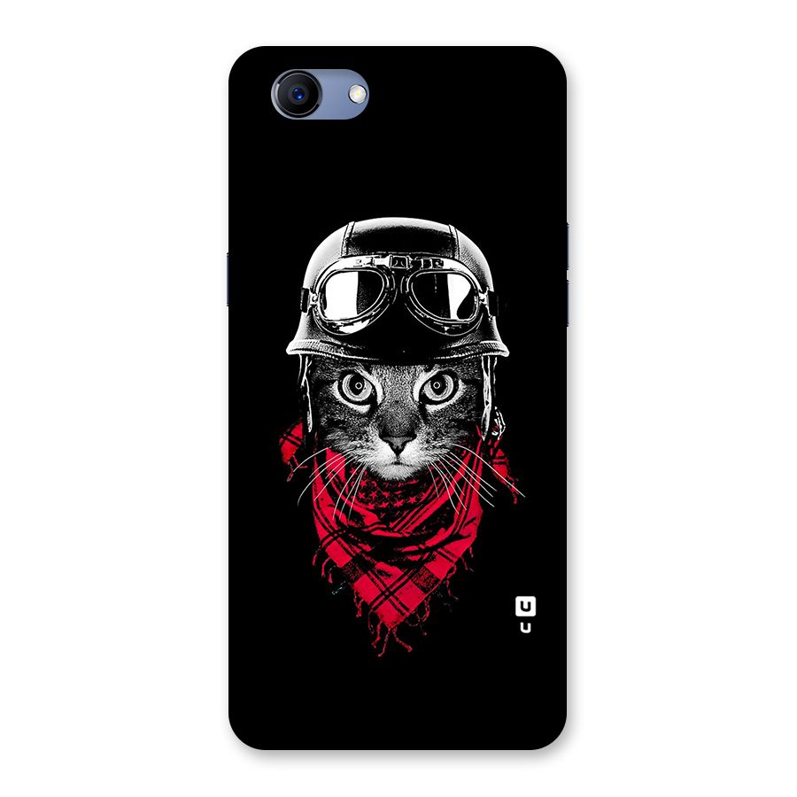 Cool Biker Cat Back Case for Oppo Realme 1