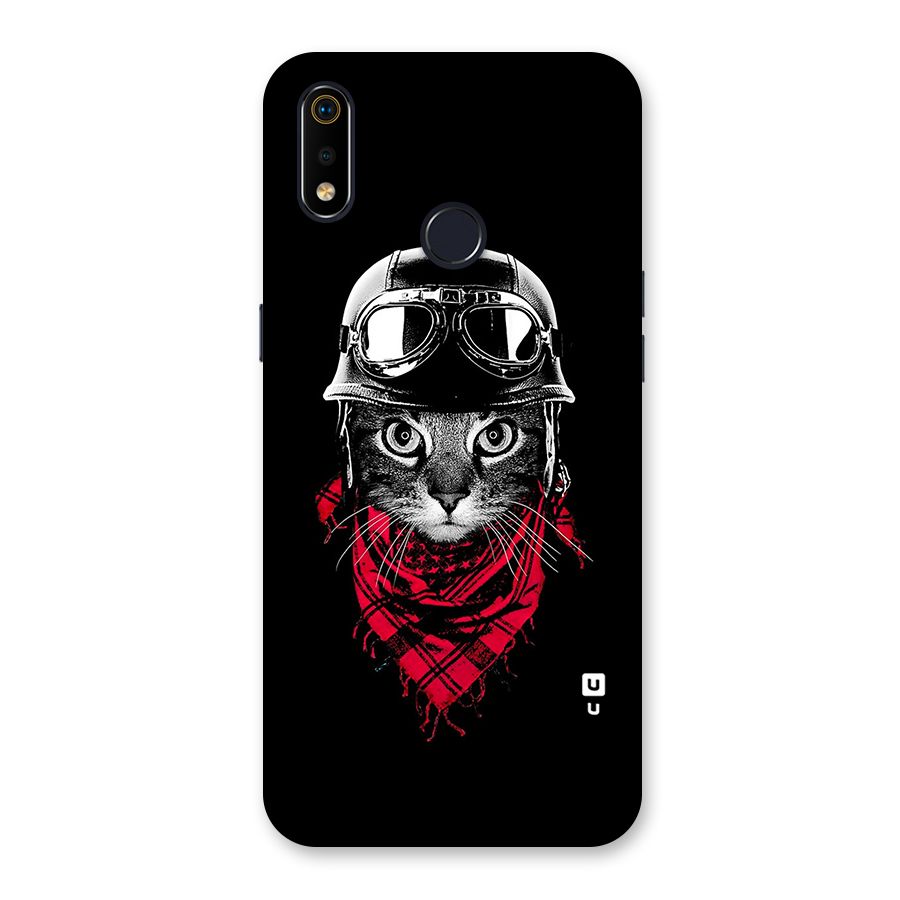 Cool Biker Cat Back Case for Realme 3i