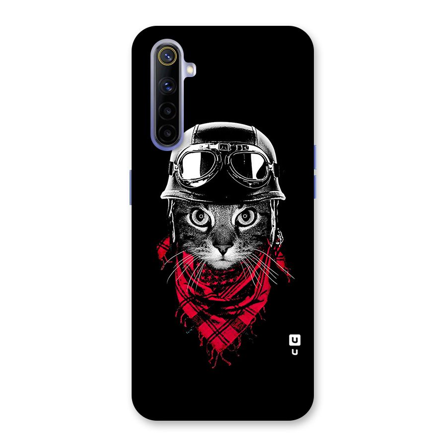 Cool Biker Cat Back Case for Realme 6