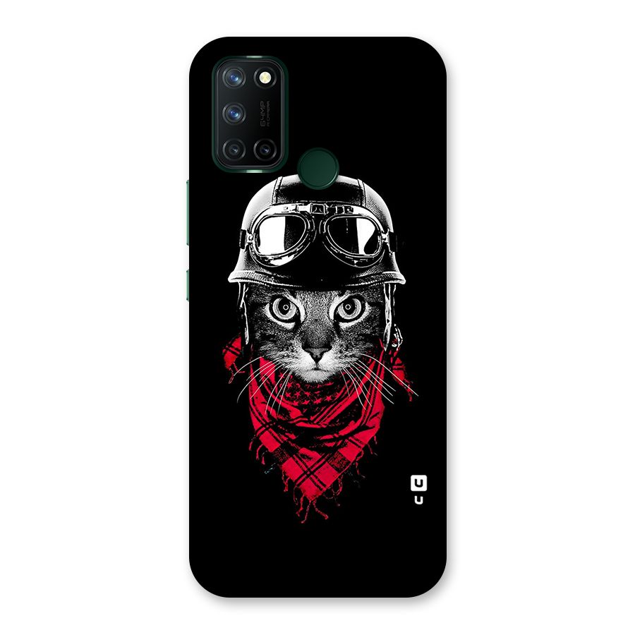 Cool Biker Cat Back Case for Realme 7i
