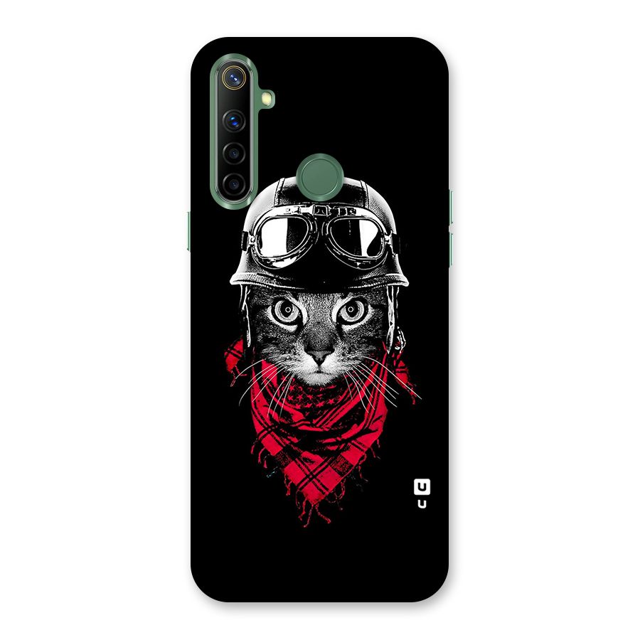 Cool Biker Cat Back Case for Realme Narzo 10