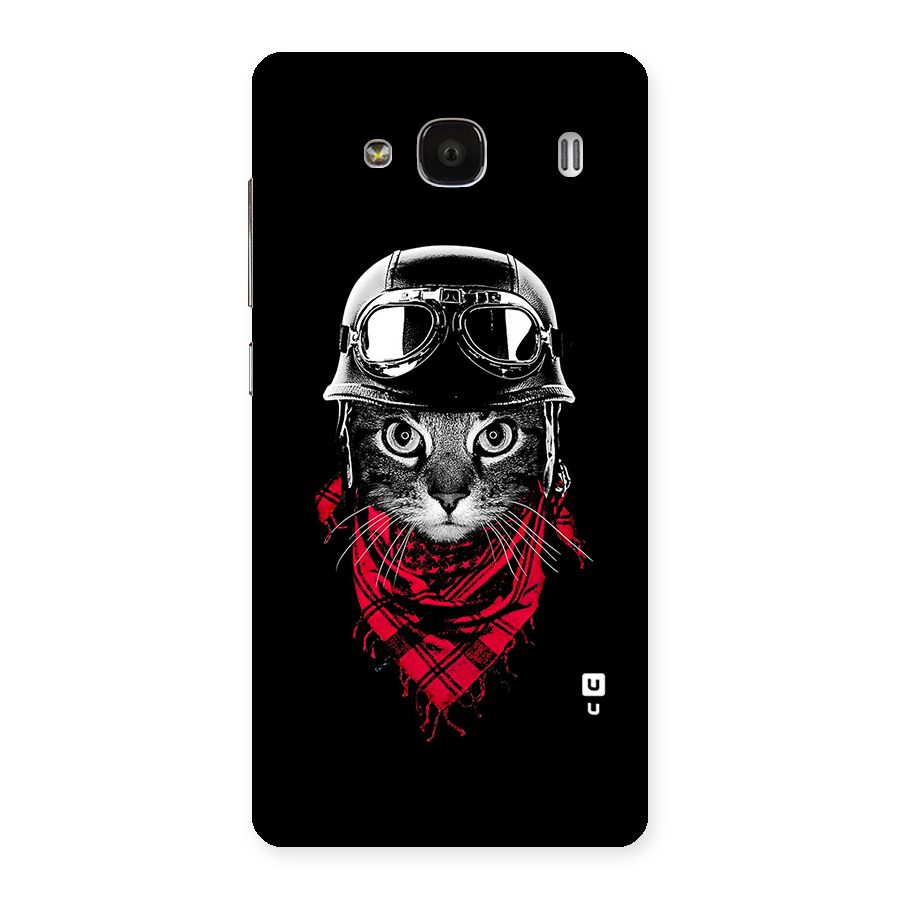 Cool Biker Cat Back Case for Redmi 2s