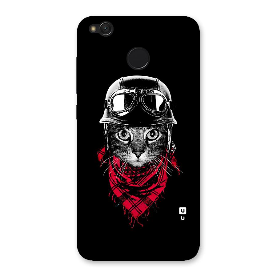 Cool Biker Cat Back Case for Redmi 4