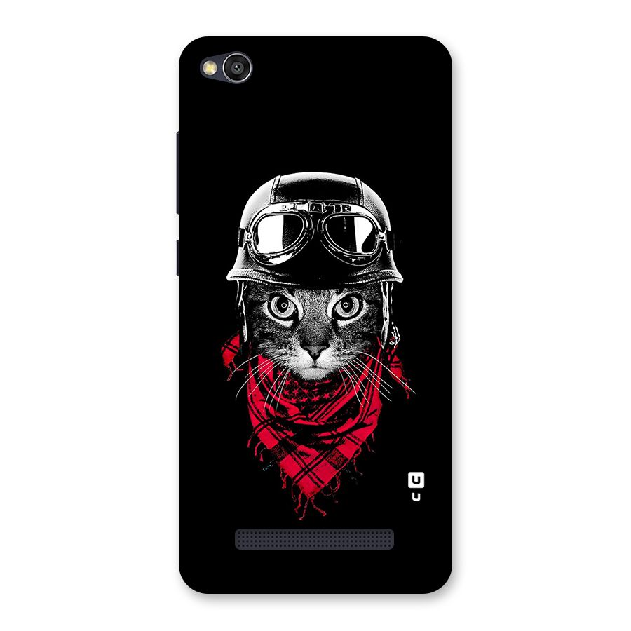 Cool Biker Cat Back Case for Redmi 4A