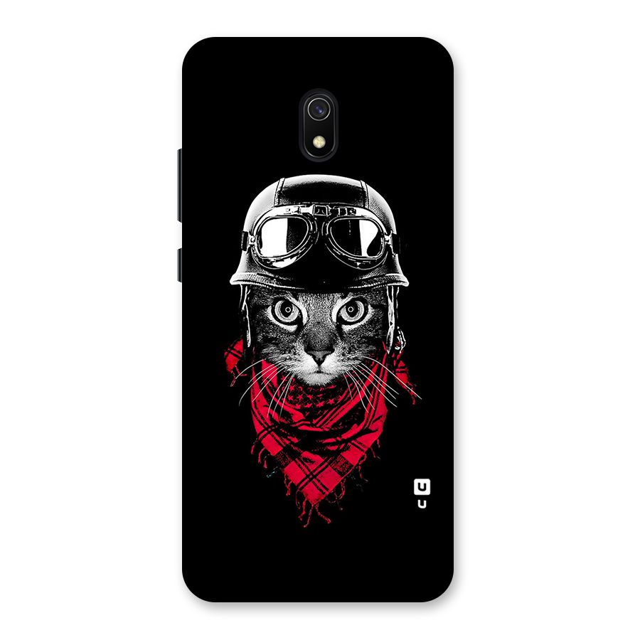 Cool Biker Cat Back Case for Redmi 8A