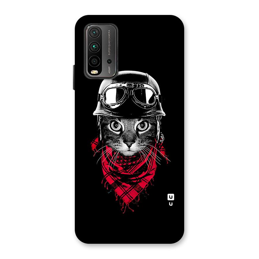 Cool Biker Cat Back Case for Redmi 9 Power