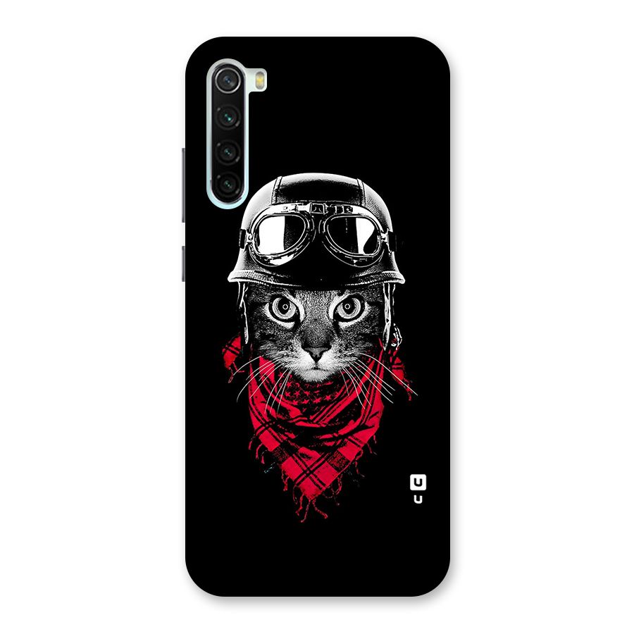 Cool Biker Cat Back Case for Redmi Note 8