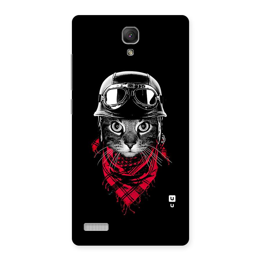 Cool Biker Cat Back Case for Redmi Note Prime
