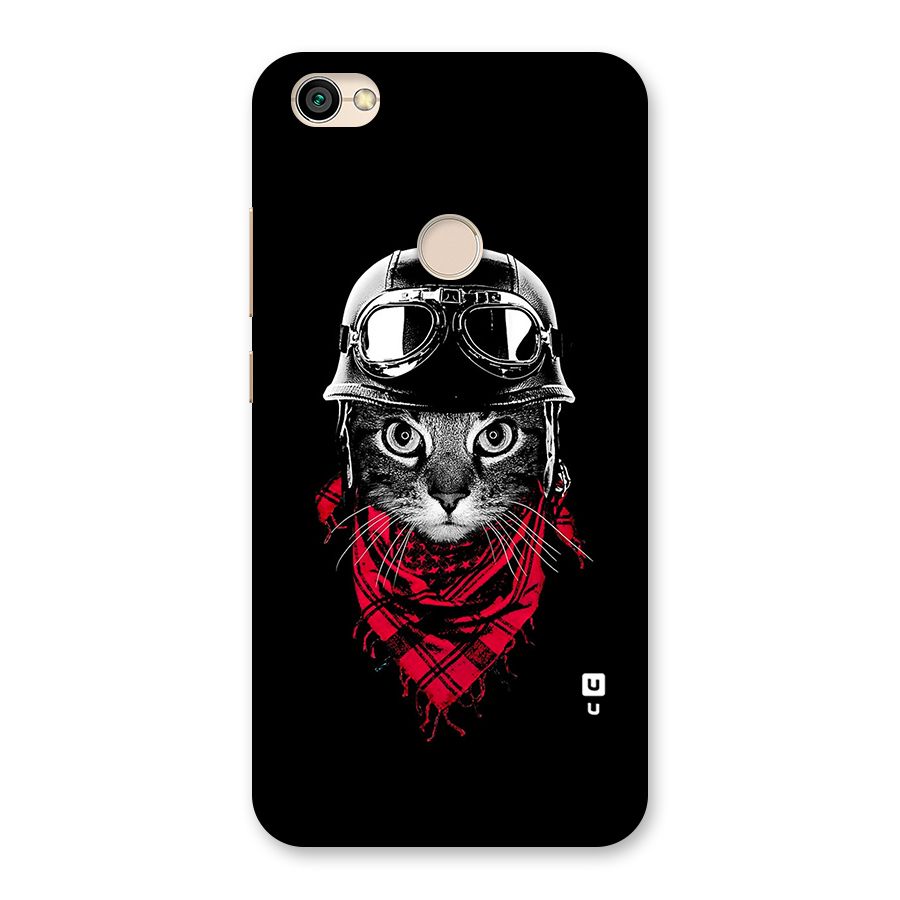Cool Biker Cat Back Case for Redmi Y1 2017