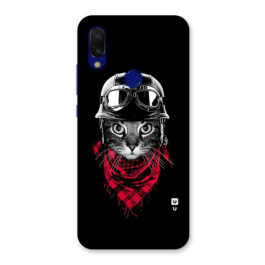 Cool Biker Cat Back Case for Redmi Y3