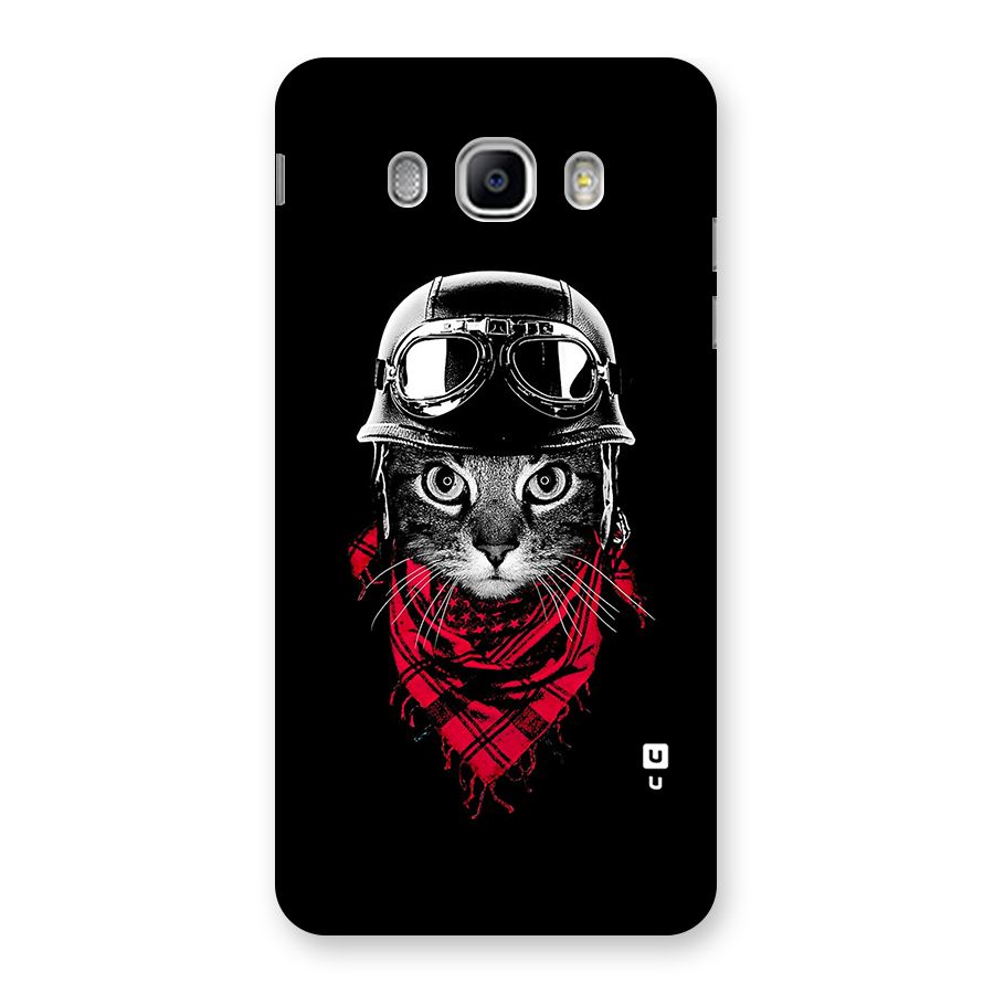 Cool Biker Cat Back Case for Samsung Galaxy J5 2016