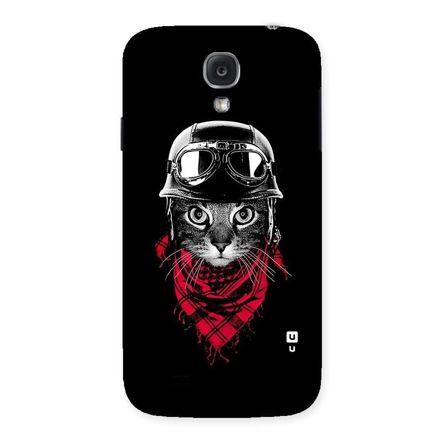 Cool Biker Cat Back Case for Samsung Galaxy S4