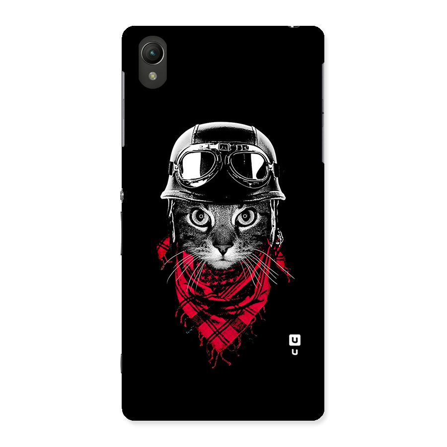 Cool Biker Cat Back Case for Sony Xperia Z2
