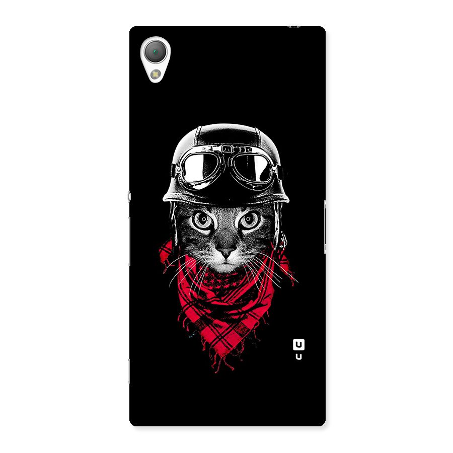 Cool Biker Cat Back Case for Sony Xperia Z3