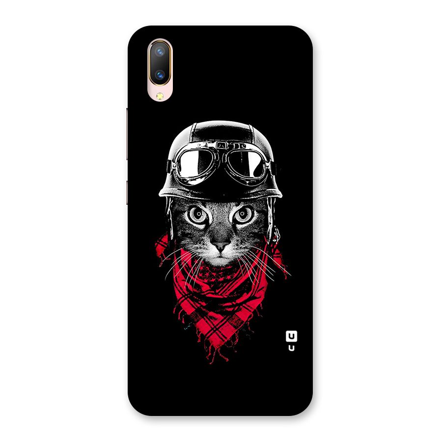 Cool Biker Cat Back Case for Vivo V11 Pro