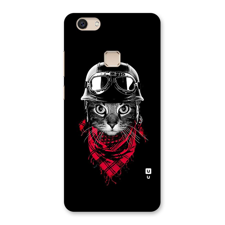 Cool Biker Cat Back Case for Vivo V7