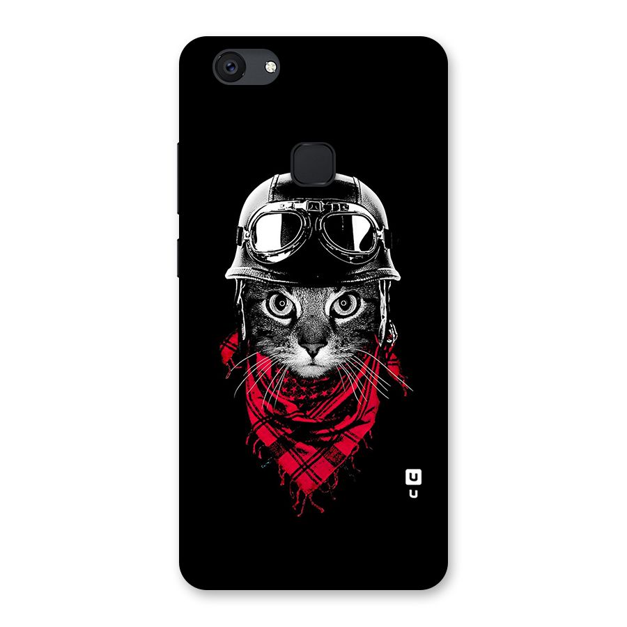 Cool Biker Cat Back Case for Vivo V7 Plus