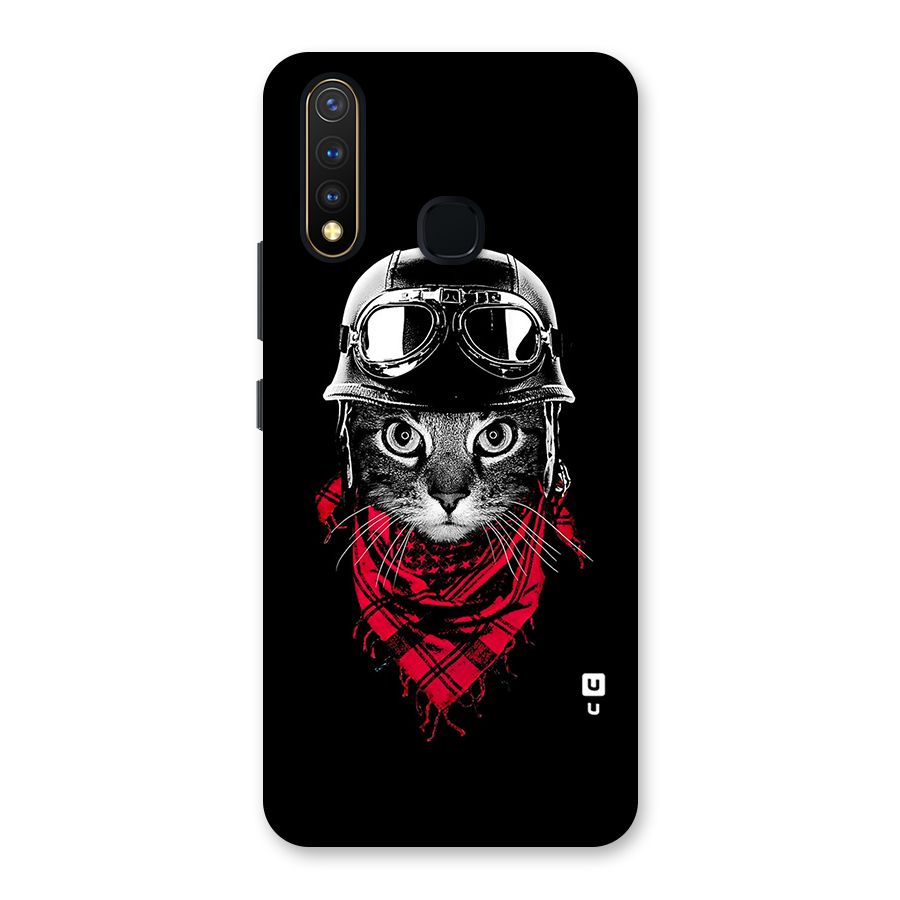 Cool Biker Cat Back Case for Vivo Y19