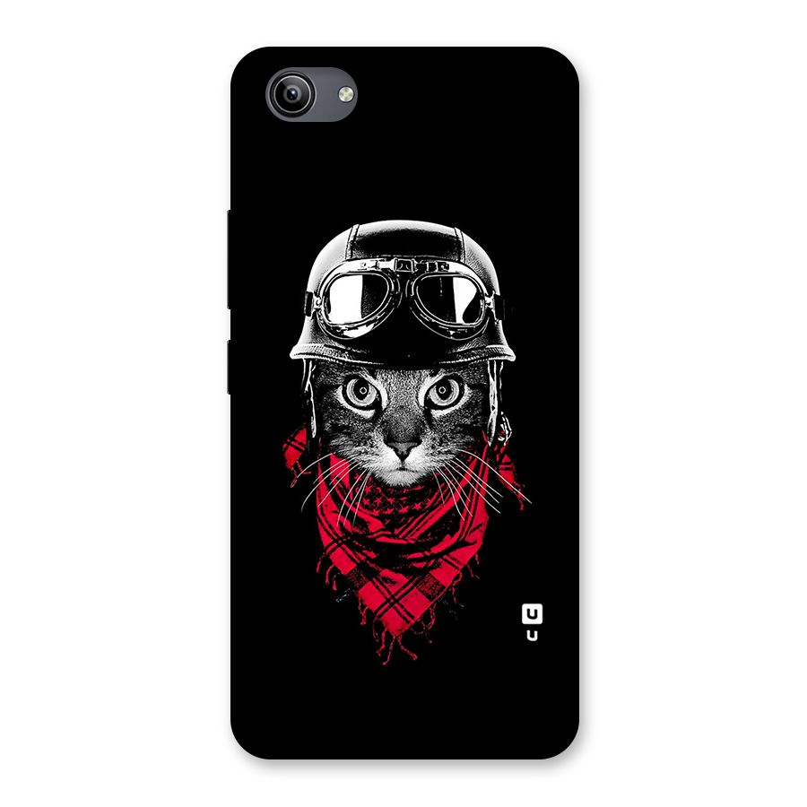 Cool Biker Cat Back Case for Vivo Y81i