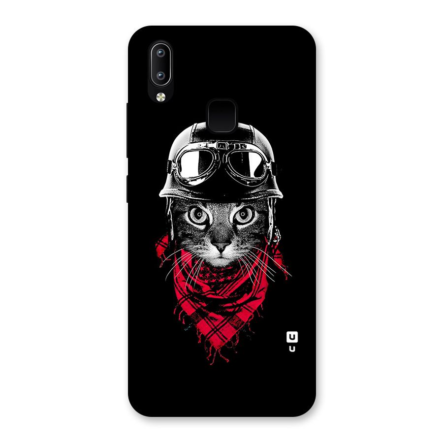 Cool Biker Cat Back Case for Vivo Y93