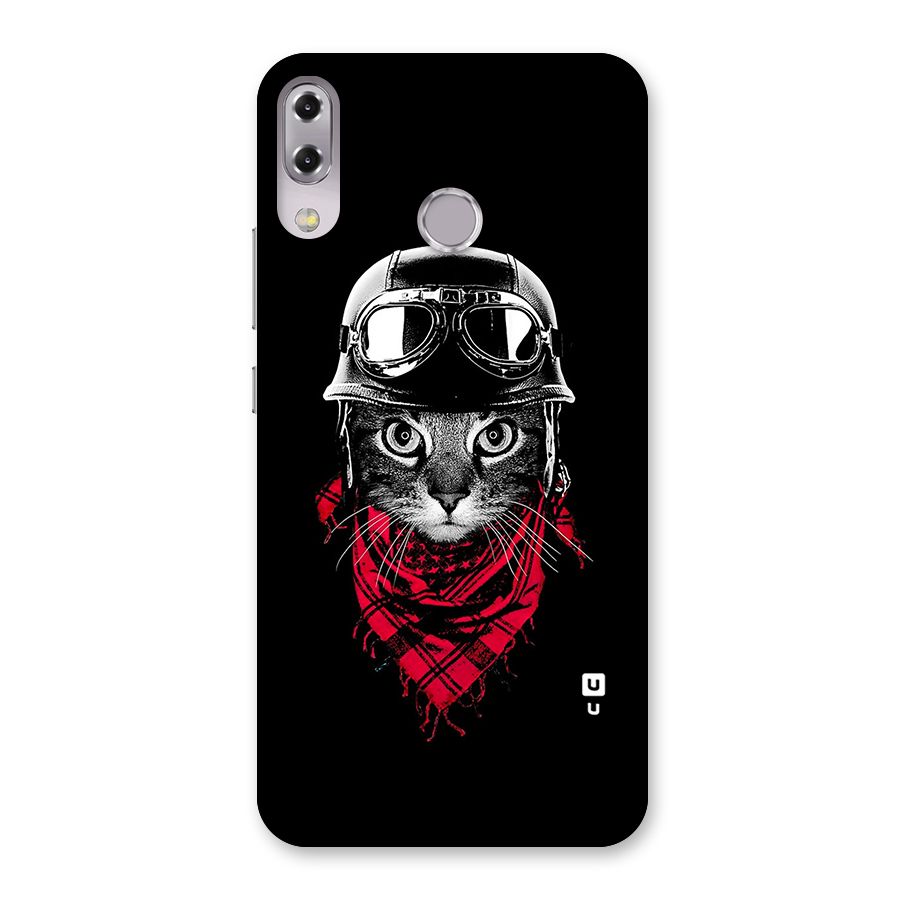 Cool Biker Cat Back Case for Zenfone 5Z