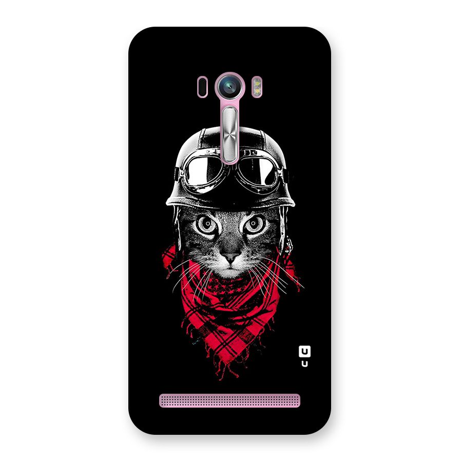 Cool Biker Cat Back Case for Zenfone Selfie