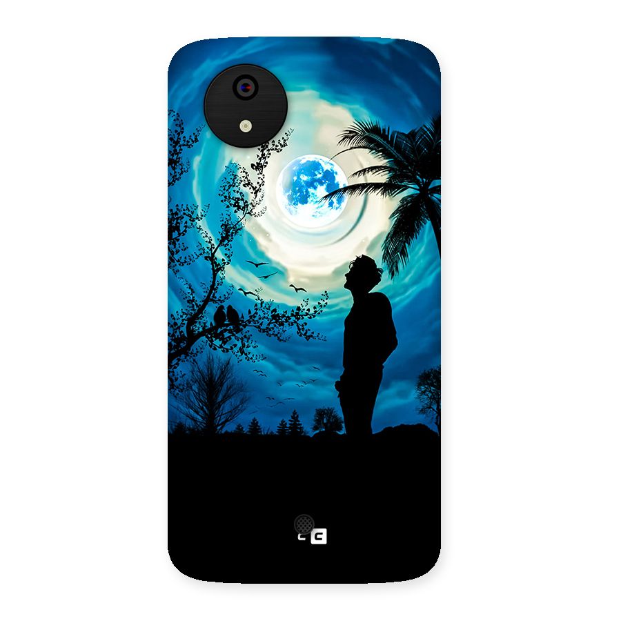 Cool Boy Under Sky Back Case for Canvas A1  AQ4501
