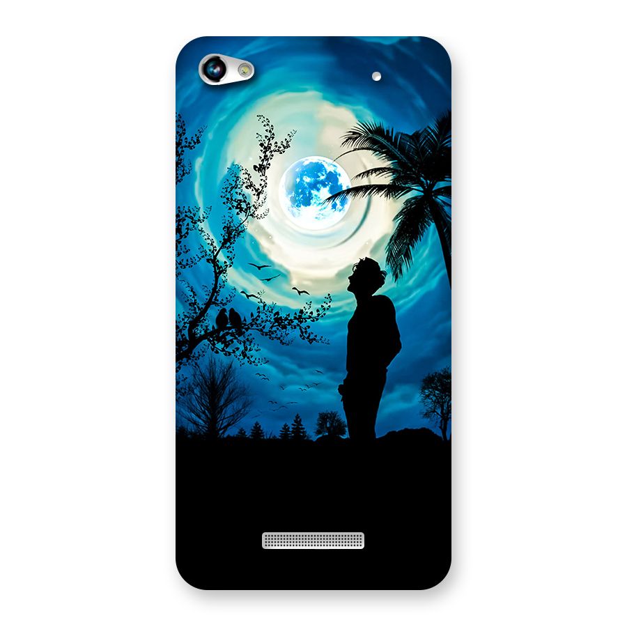 Cool Boy Under Sky Back Case for Canvas Hue 2 A316