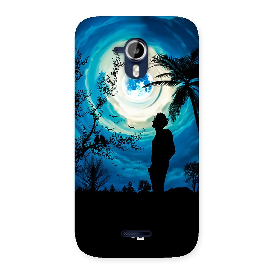 Cool Boy Under Sky Back Case for Canvas Magnus A117
