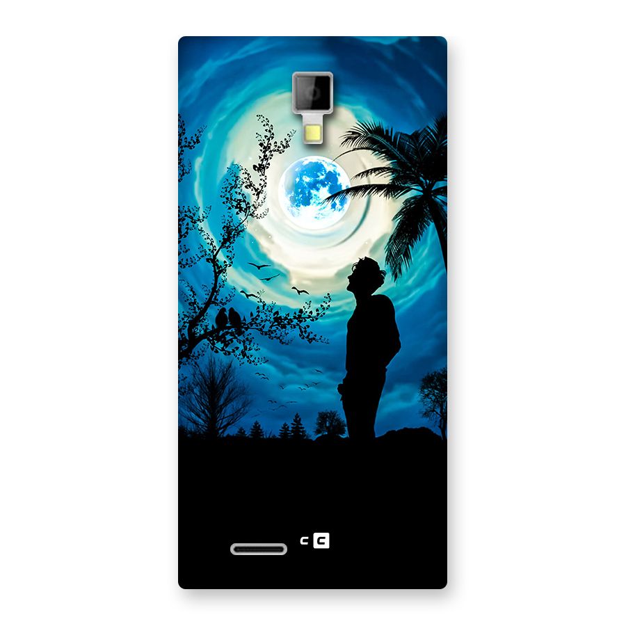 Cool Boy Under Sky Back Case for Canvas Xpress A99