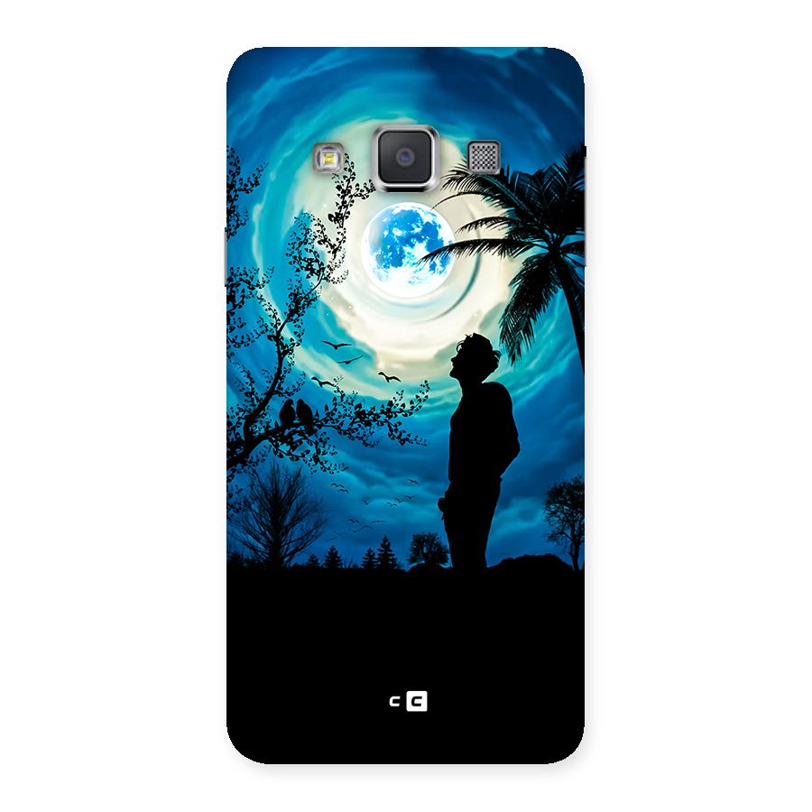 Cool Boy Under Sky Back Case for Galaxy A3