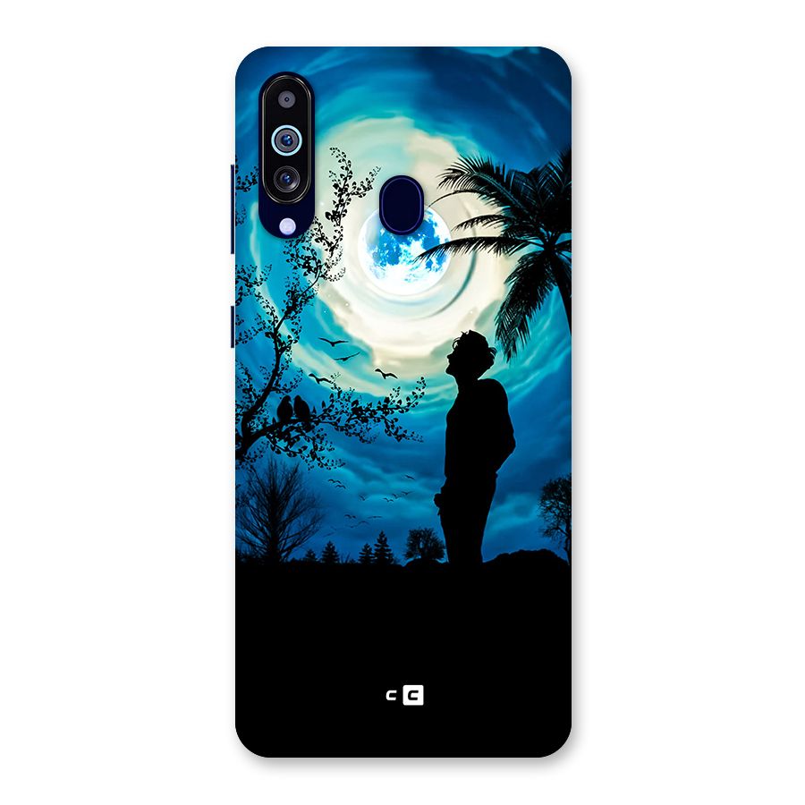 Cool Boy Under Sky Back Case for Galaxy A60