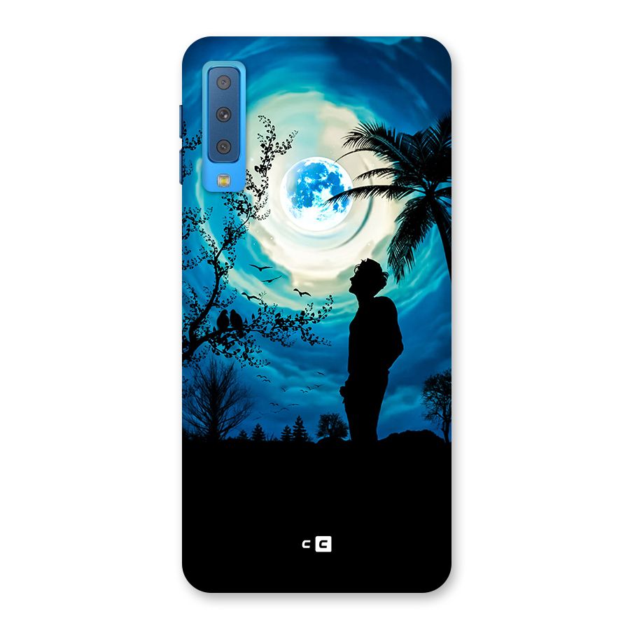 Cool Boy Under Sky Back Case for Galaxy A7 (2018)