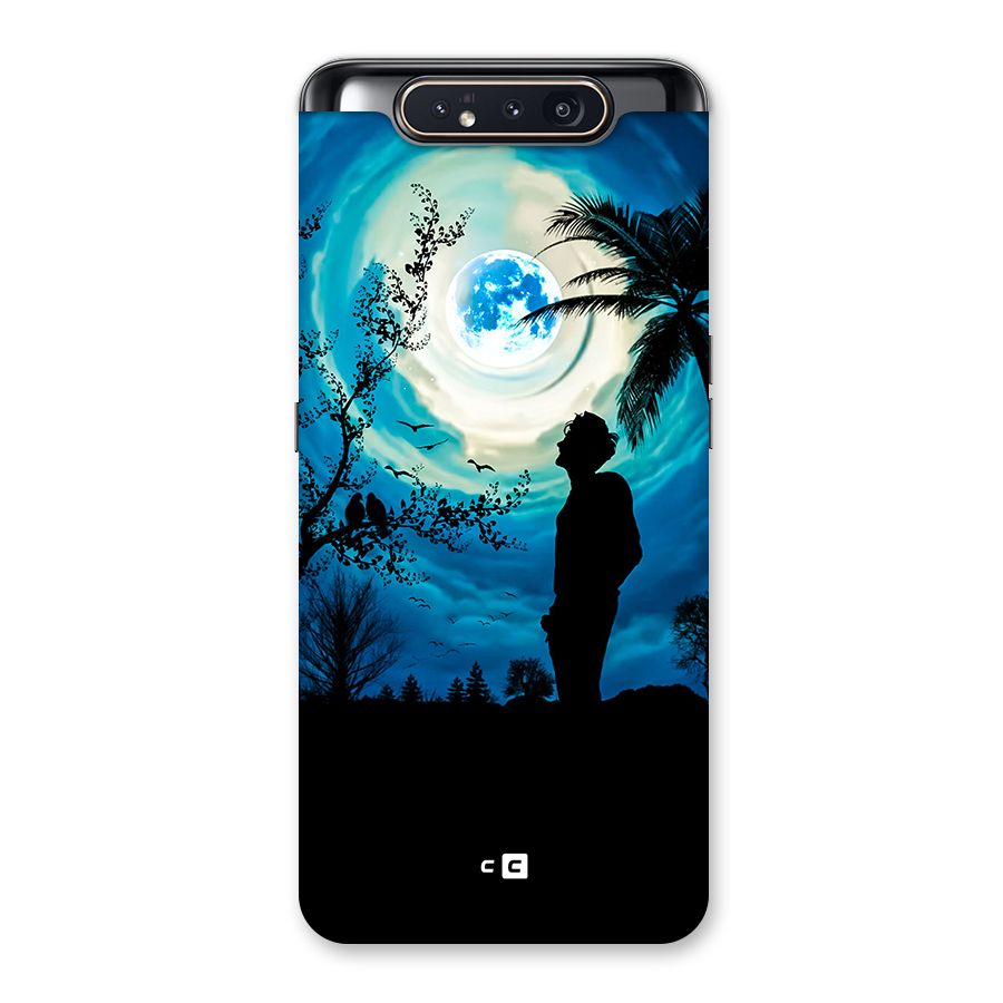 Cool Boy Under Sky Back Case for Galaxy A80