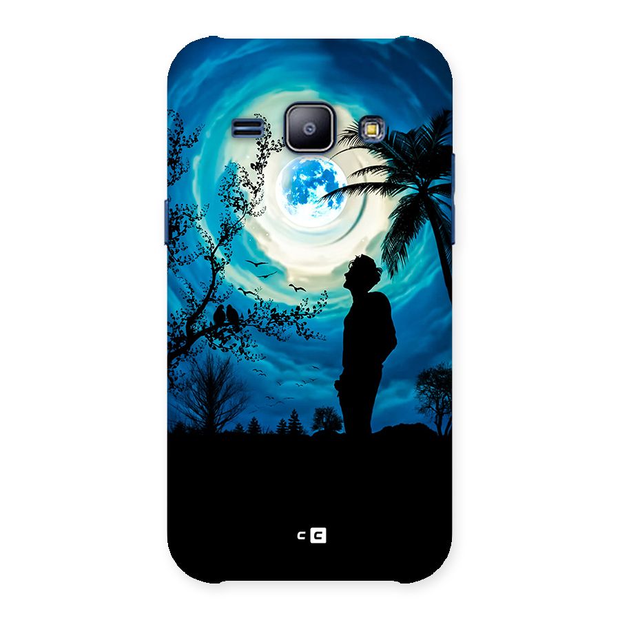Cool Boy Under Sky Back Case for Galaxy J1