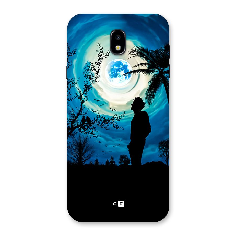 Cool Boy Under Sky Back Case for Galaxy J7 Pro
