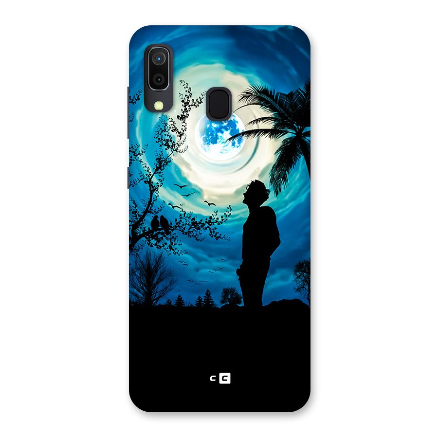 Cool Boy Under Sky Back Case for Galaxy M10s