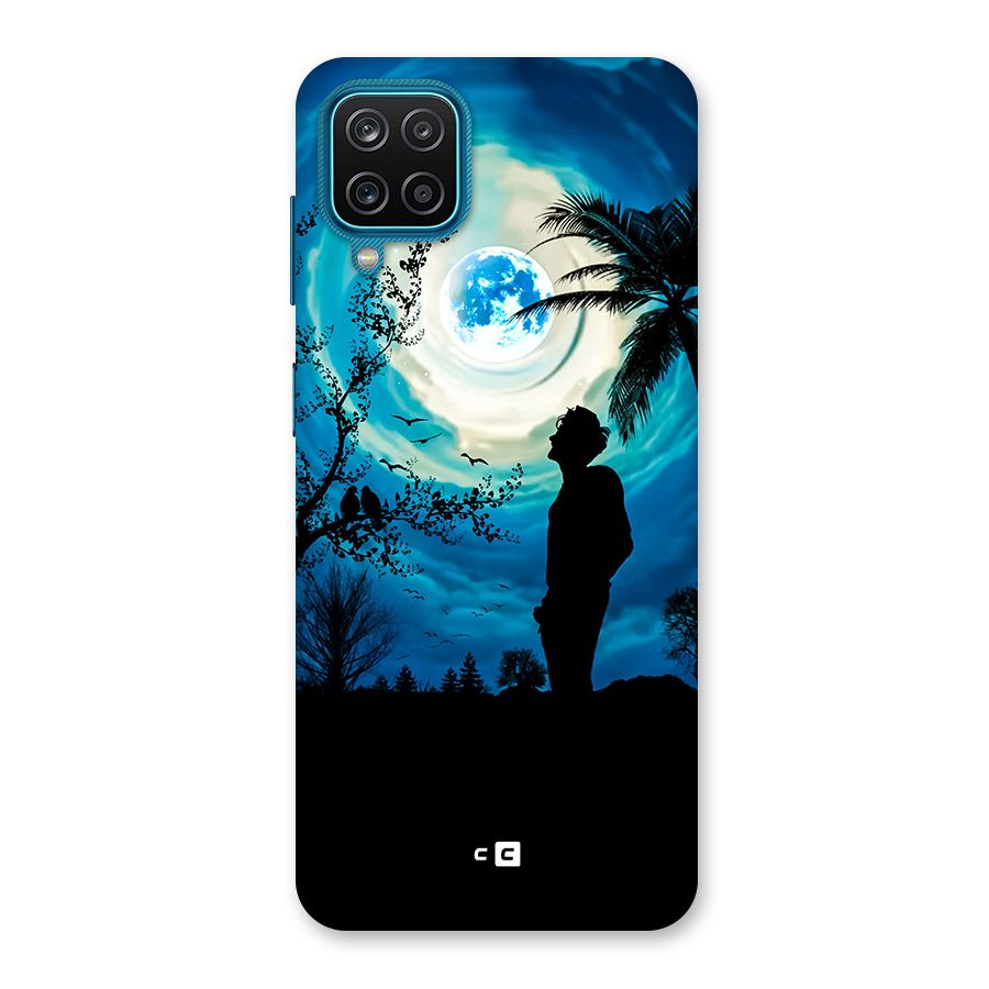 Cool Boy Under Sky Back Case for Galaxy M12