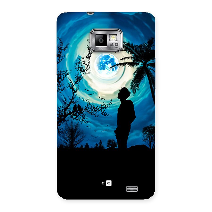 Cool Boy Under Sky Back Case for Galaxy S2