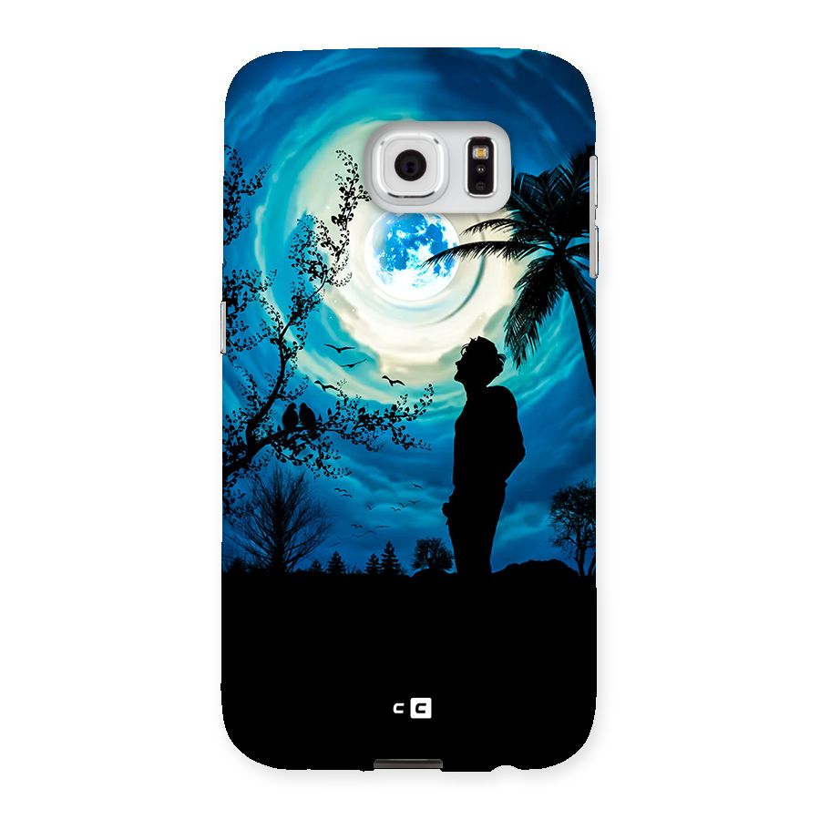 Cool Boy Under Sky Back Case for Galaxy S6
