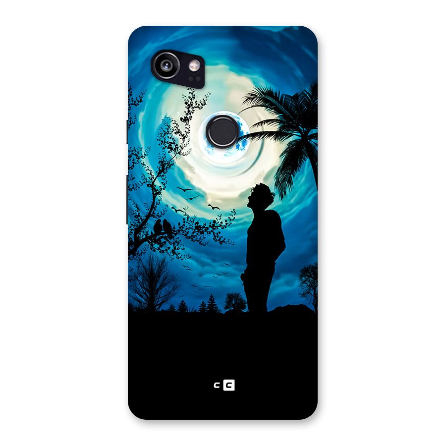 Cool Boy Under Sky Back Case for Google Pixel 2 XL