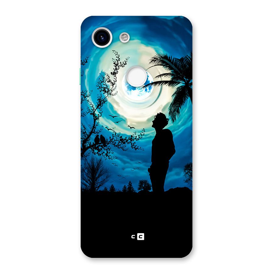 Cool Boy Under Sky Back Case for Google Pixel 3