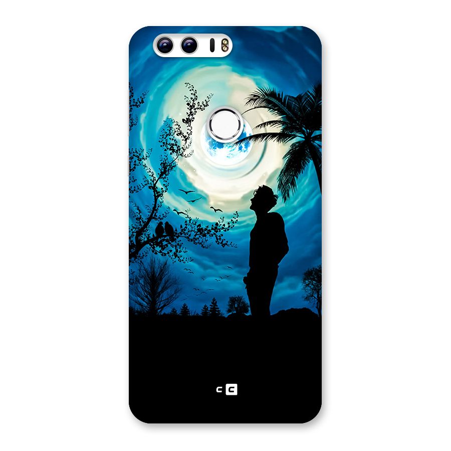 Cool Boy Under Sky Back Case for Honor 8