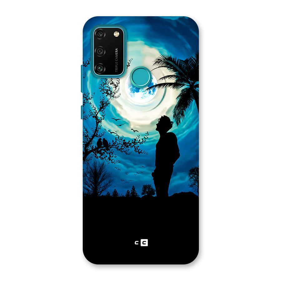 Cool Boy Under Sky Back Case for Honor 9A