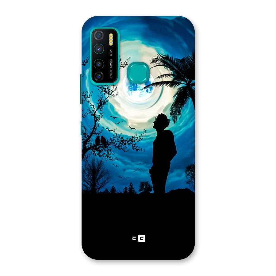 Cool Boy Under Sky Back Case for Infinix Hot 9 Pro