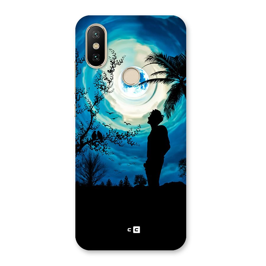 Cool Boy Under Sky Back Case for Mi A2
