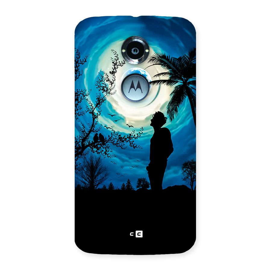 Cool Boy Under Sky Back Case for Moto X2