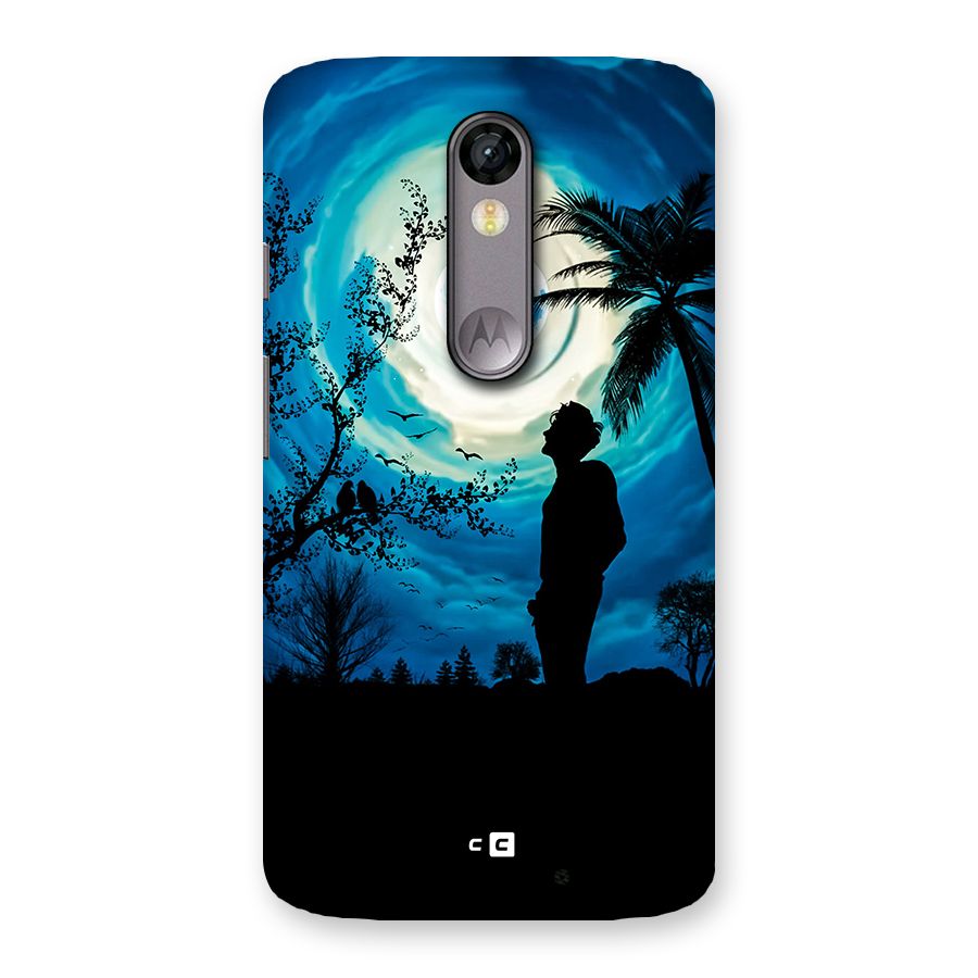 Cool Boy Under Sky Back Case for Moto X Force