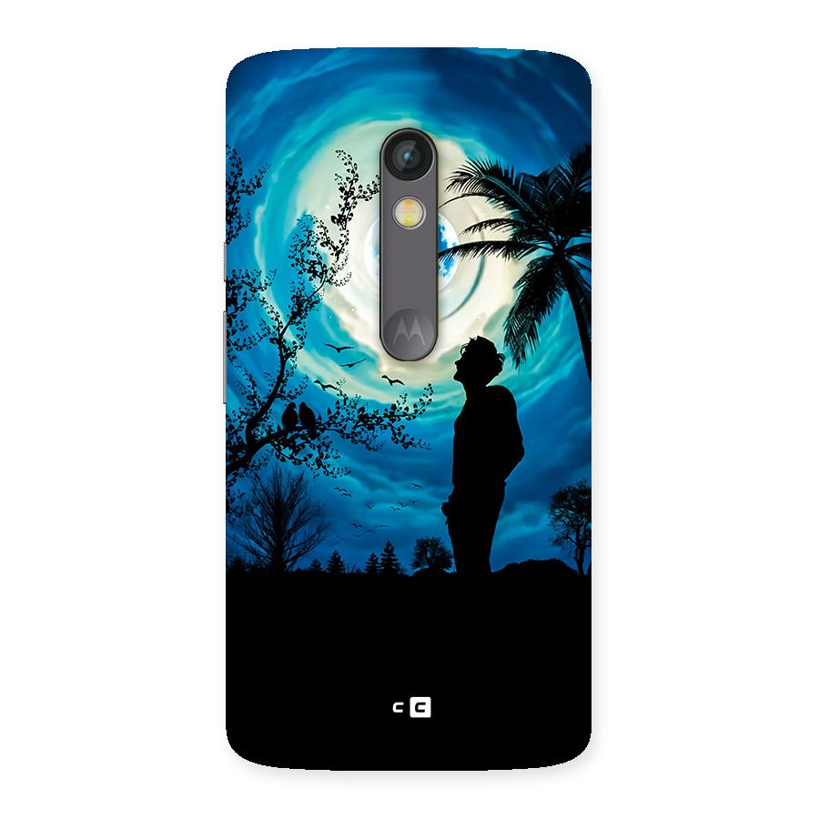 Cool Boy Under Sky Back Case for Moto X Play